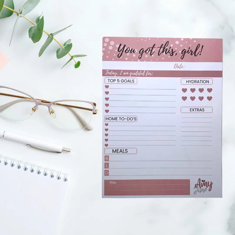 BOSS BABE Daily Planner Notepad Productivity Prism